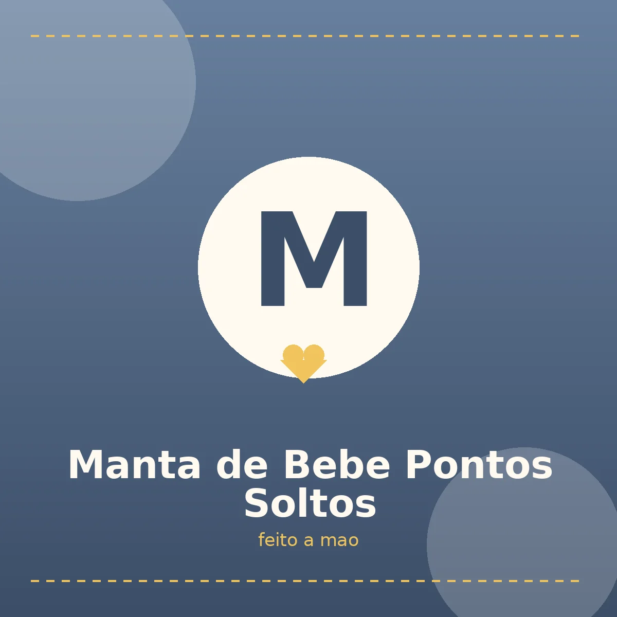 Manta de Bebe Pontos Soltos