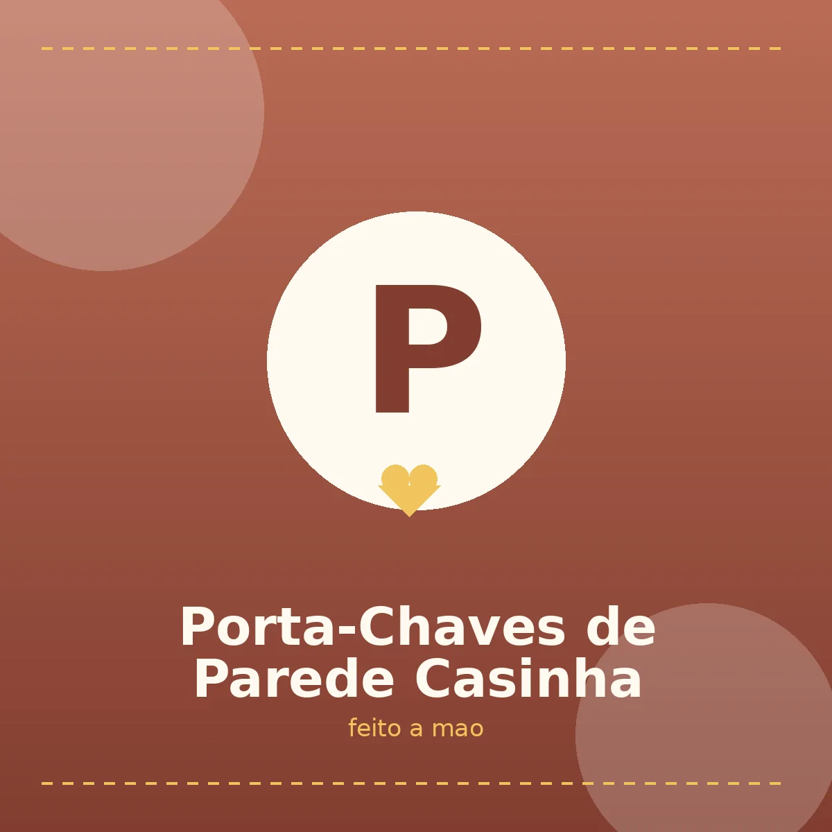 Porta-Chaves de Parede Casinha