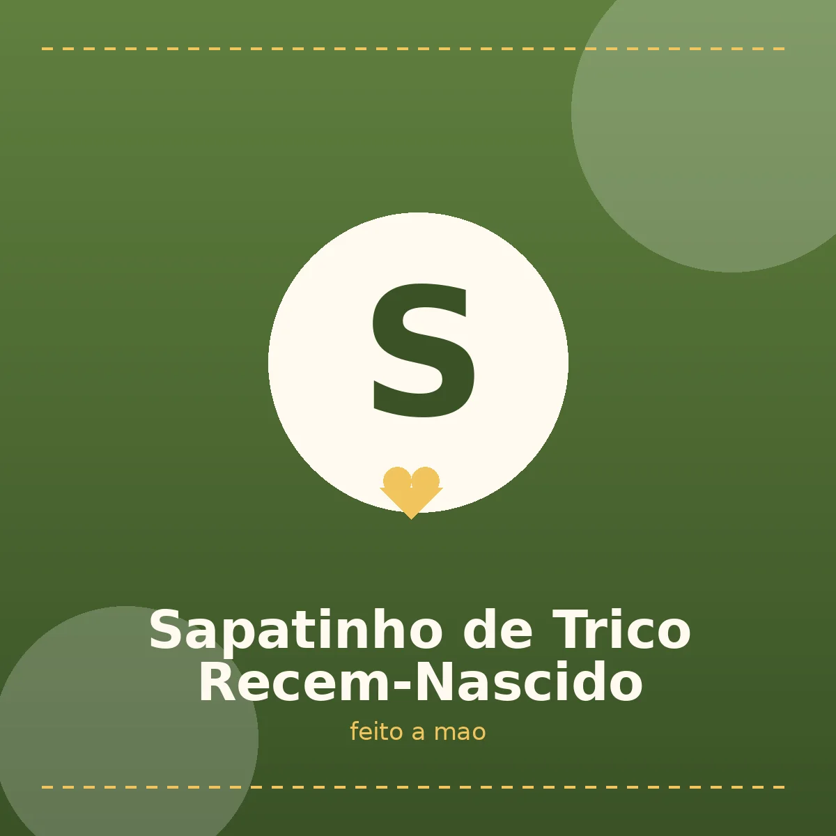 Sapatinho de Trico Recem-Nascido - foto 2